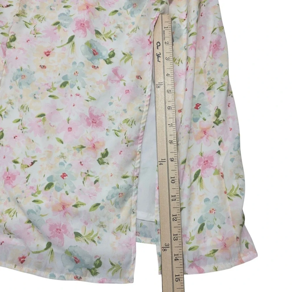 Abercrombie & Fitch Floral Midi Dress Summer Spaghetti Strap Sundress‎ Size S